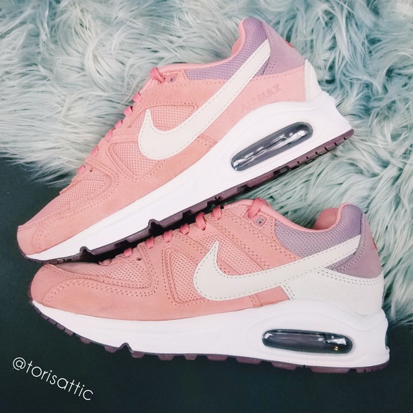 pink suede nike air max